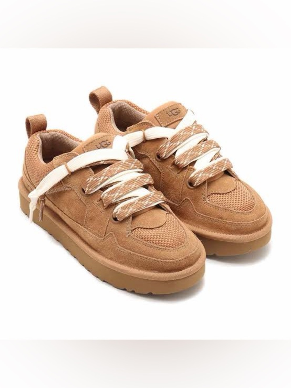 UGG Lo Lowmel Chestnut Women’s Sneakers Size 7